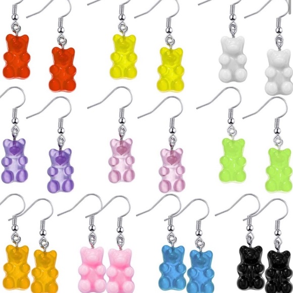 GUMMY BEAR EARRINGS - Picture 3 of 16